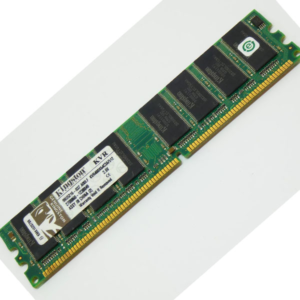 1148 &Mu;&Nu;&Eta;&Mu;&Epsilon;&Sigma; RAM DESKTOP: KINGSTON DDR 512MB RAM  9930283-002.A00 2,6V 