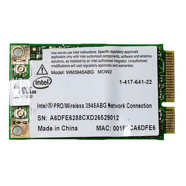 18181 Mini PCI-E WLAN Intel WM3945ABG &Kappa;ά&rho;&tau;&alpha; &Delta;&iota;&kappa;&tau;ύ&omicron;&upsilon; (&Mu;&epsilon;&tau;&alpha;&chi;&epsilon;&iota;&rho;&iota;&sigma;&mu;έ&nu;&eta;)