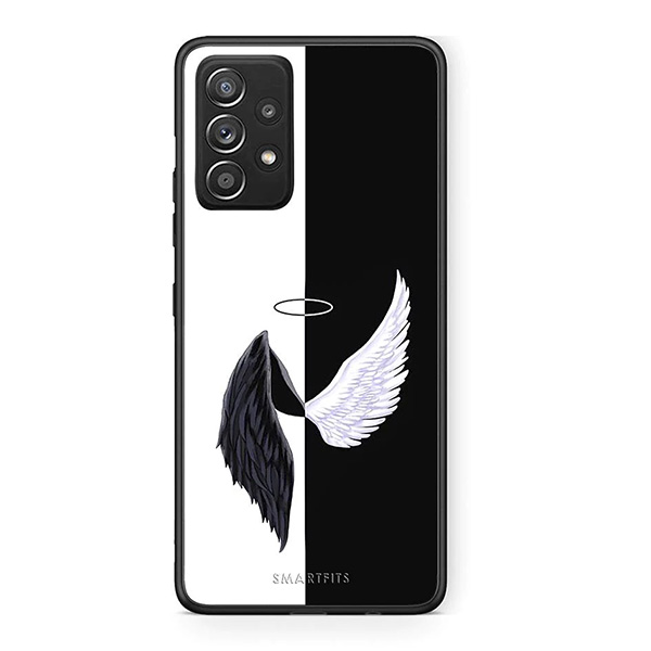 Angels-Demons---Samsung-Galaxy-A52 Angels Demons - Samsung Galaxy A52 / A52s / A52 5G +&Delta;&Omega;&Rho;&Epsilon;&Alpha;&Nu; Ring Holder &times; 