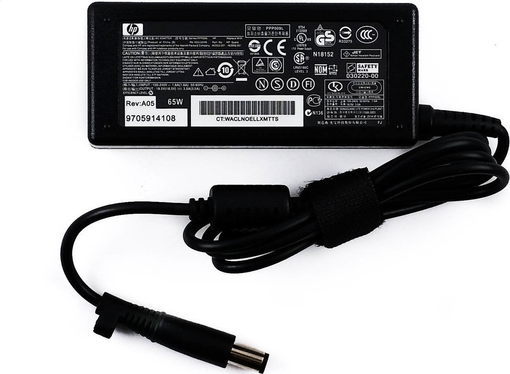 HP-65W-18.5V-3.5V &Tau;&rho;&omicron;&phi;&omicron;&delta;&omicron;&tau;&iota;&kappa;ό &mu;&epsilon;&tau;&alpha;&chi;&epsilon;&iota;&rho;&iota;&sigma;&mu;έ&nu;&omicron; &gamma;&nu;ή&sigma;&iota;&omicron; HP 65W 18.5V 3.5A