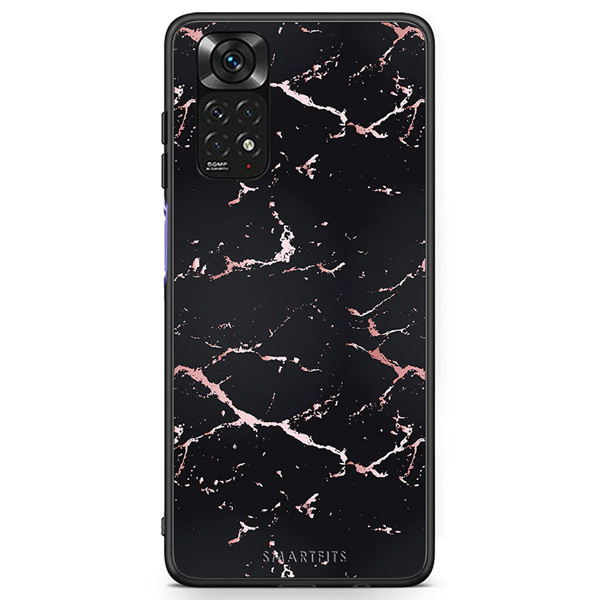 darkmarbleXiaomi Marble Black - Xiaomi Redmi Note 11 4G / 11S +&Delta;&Omega;&Rho;&Epsilon;&Alpha;&Nu; Ring Holder &times; 1